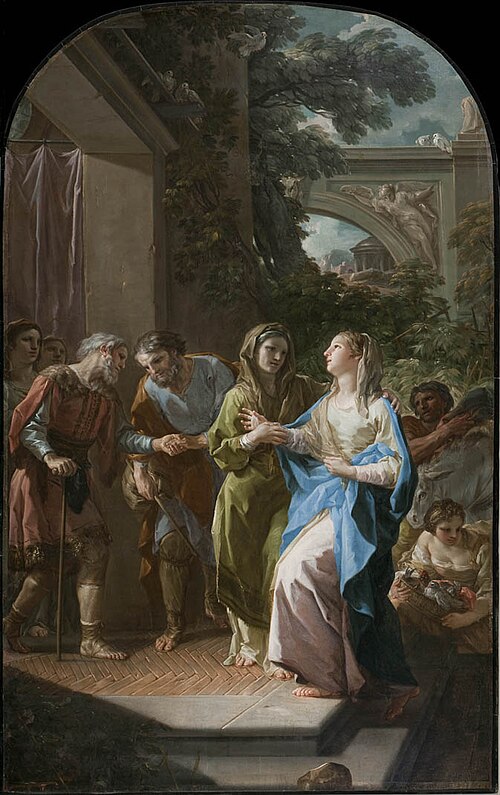 The visitation, 1765, Corrado Giaquinto