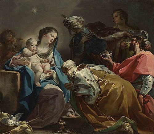 Adoration of the Magi, 1725, Corrado Giaquinto