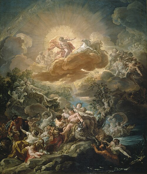 The Birth of the Sun and the Triumph of Bacchus, 1761, Corrado Giaquinto