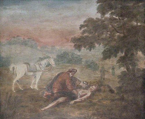 ‘Blessed are the mercifull …’, 1605, Sampson Strong