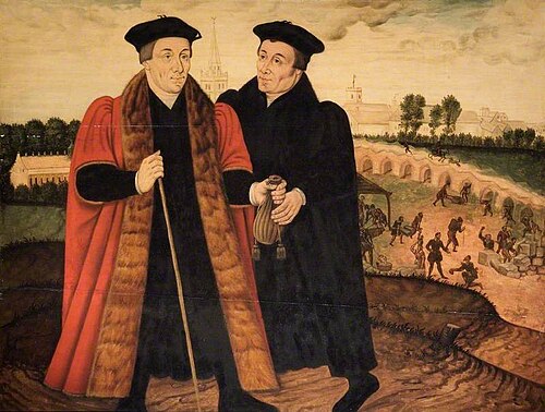 The Bridge Builders, 1416–1417, 1607, Sampson Strong