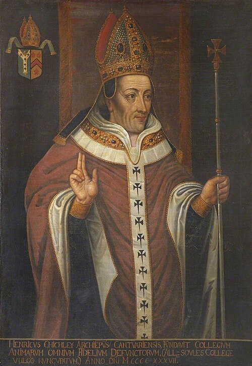 Henry Chichele (c.1364–1443), , Sampson Strong