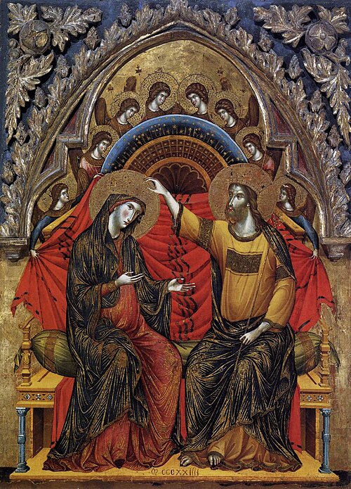 Coronation of Mary, 1324, Paolo Veneziano