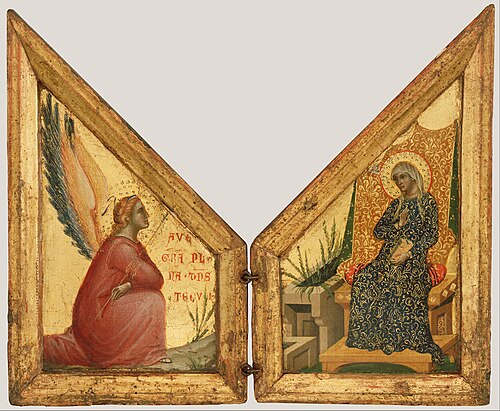 The Annunciation, 1349, Paolo Veneziano