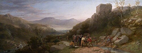 Drake Bringing in the Water by Burrator Falls, , Samuel Cook