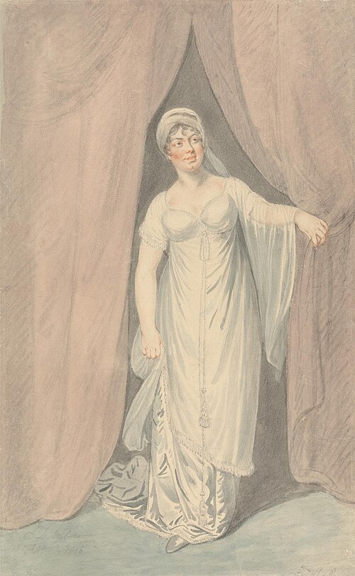 An Actress, 1806, Samuel De Wilde