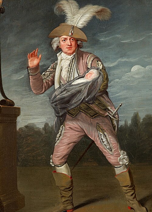 John Palmer as Don John in 'The Chances' by John Fletcher, Drury Lane, 1791, 1791, Samuel De Wilde