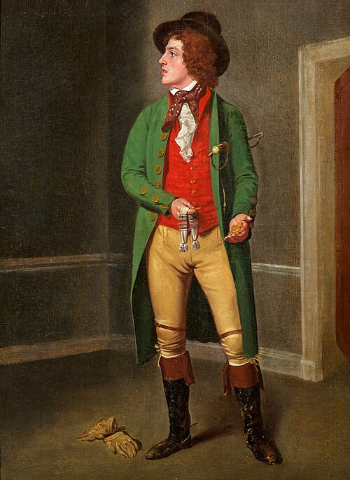John Fawcett as Jack Nightshade in 'The Choleric Man' by Richard Cumberland, Drury Lane, 1774, 1792, Samuel De Wilde