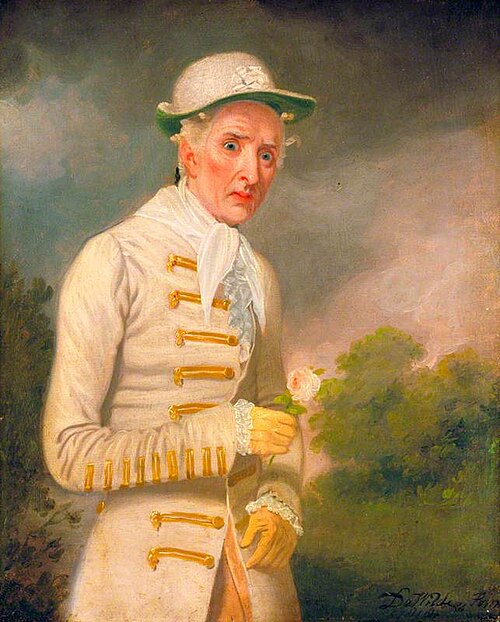 William Farren (1786–1861), as Lord Ogleby in 'The Clandestine Marriage' by George Colman the Elder , 1818, Samuel De Wilde