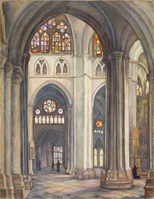 Toledo Cathedral, 1916, Samuel Halpert