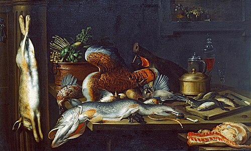 Grosses Küchenstück, 1630, Samuel Hoffmann