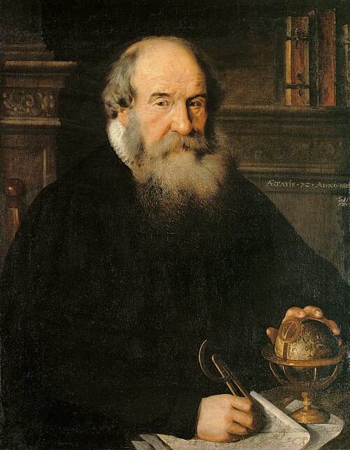 Bildnis des Kartographen Johannes Murer, 1628, Samuel Hoffmann