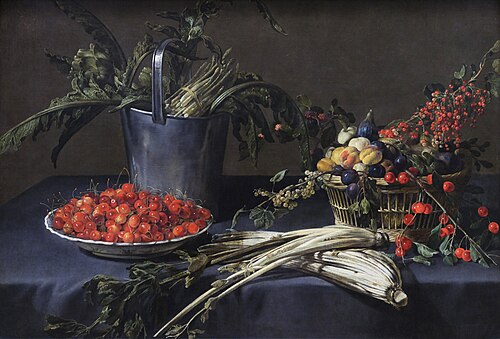 Fruits et légumes, 1625, Samuel Hoffmann