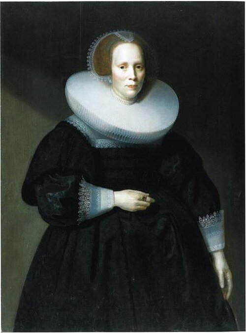 Portrait d'une femme, 1636, Samuel Hoffmann
