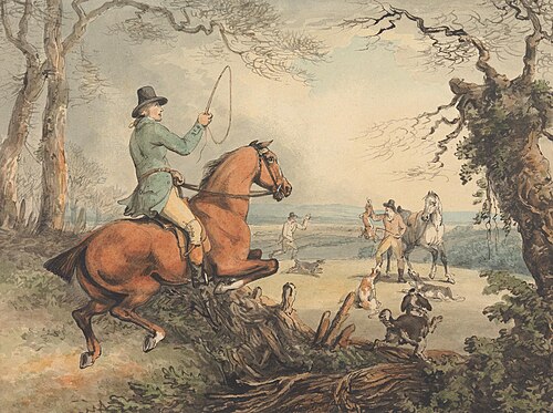 Coursing: The Kill, 1794, Samuel Howitt