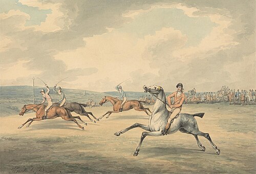 Racing Scene, 1792, Samuel Howitt