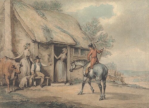 Going Home, , Samuel Howitt