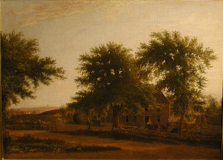 A Rural Homestead near Boston, 1840, Samuel Lancaster Gerry