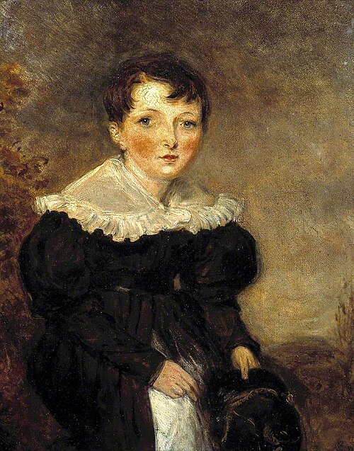 Arthur Hughes at the Age of Four, 1836, Samuel Lane