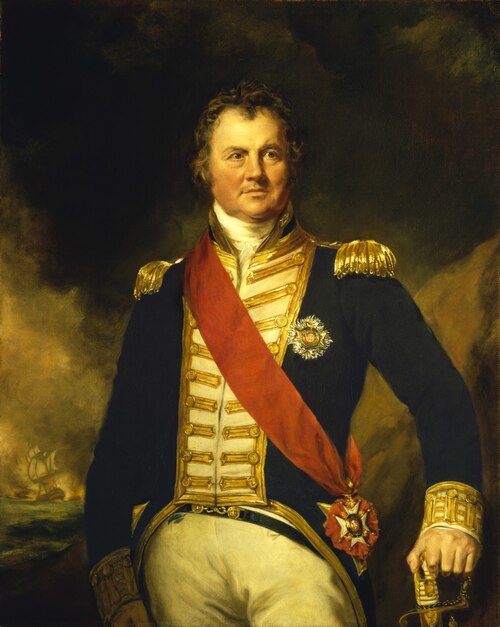 Admiral Sir Edward Thornborough, 1754-1834, 1821, Samuel Lane