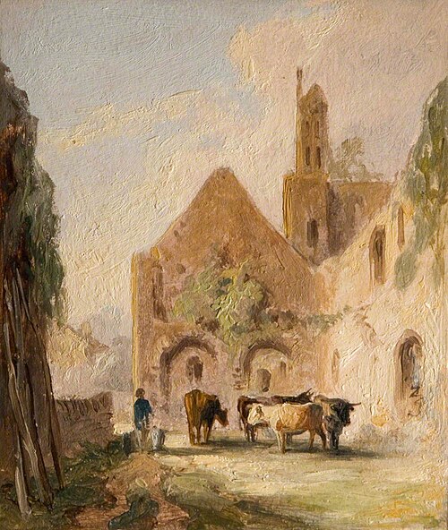 Kirkstall Abbey, Yorkshire, , Samuel Lines