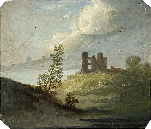 Stone Ruin on Hilltop, , Samuel Lines