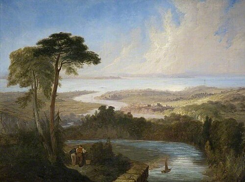 Panoramic View of the Severn Estuary, , Samuel Lines