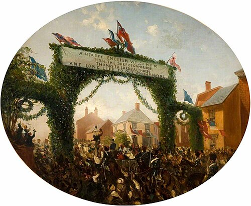 The Opening of Calthorpe Park 1857, 1857, Samuel Lines