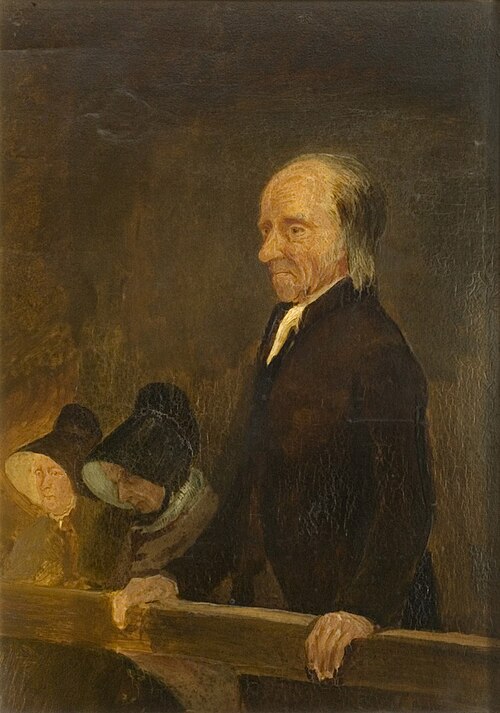 Samuel Allen at a Quaker Meeting, , Samuel Lucas