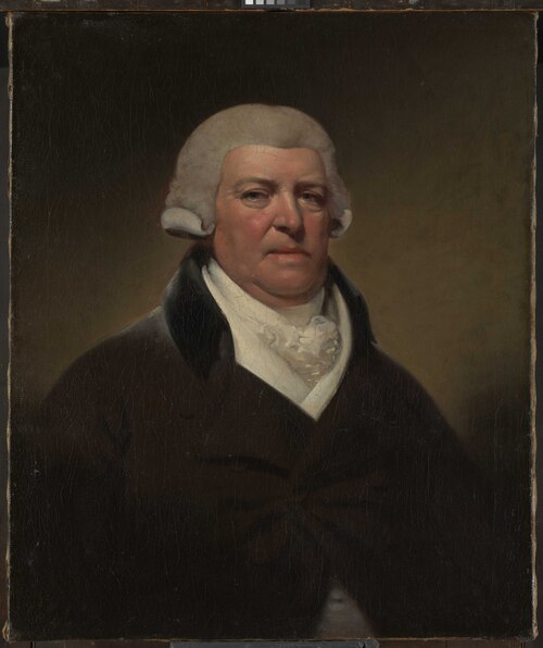 Lieutenant George Lawrence (ca.1730-1808), 1804, Samuel Medley