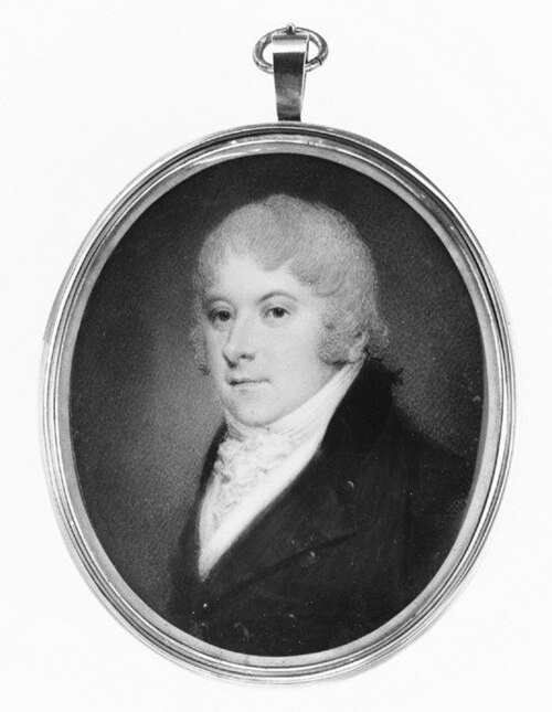 Portrait of a Man, 1800, Samuel Shelley