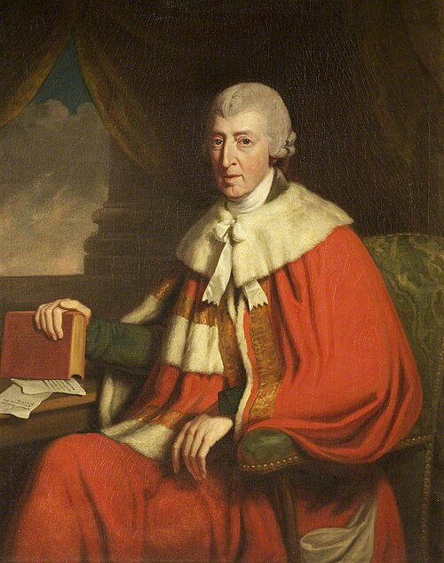 Sir William Henry Lyttelton, 1st Lord Lyttelton, Baron Frankley (1724-1808), 1801, Samuel Woodforde