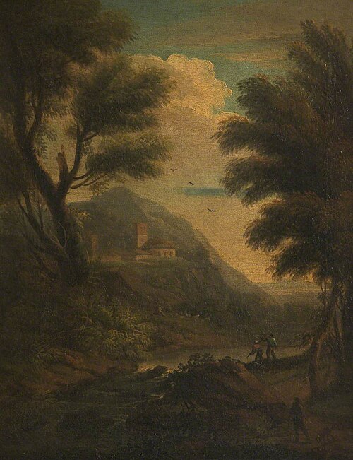 Landscape with Figures, , Gaspard Dughet