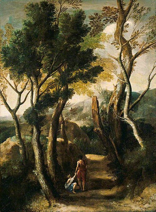 Italian Landscape, 1645, Gaspard Dughet