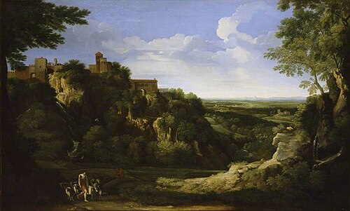 View of Tivoli with Rome in the distance, , Gaspard Dughet