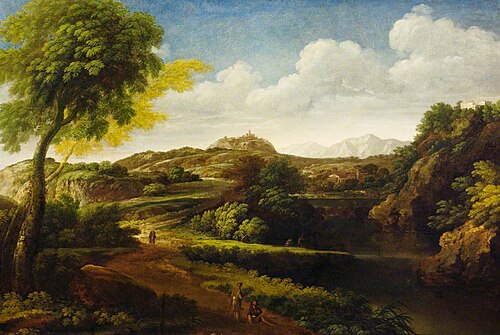 Landscape of the Roman Campagna, 1660, Gaspard Dughet