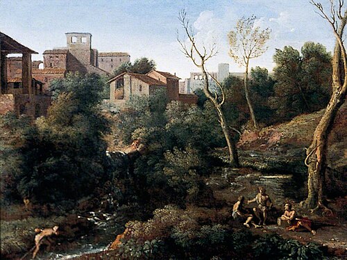 Campagna Landscape, 1673, Gaspard Dughet