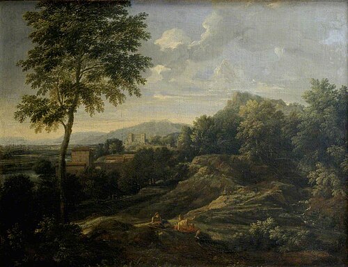 Landscape in the Roman Campagna, , Gaspard Dughet