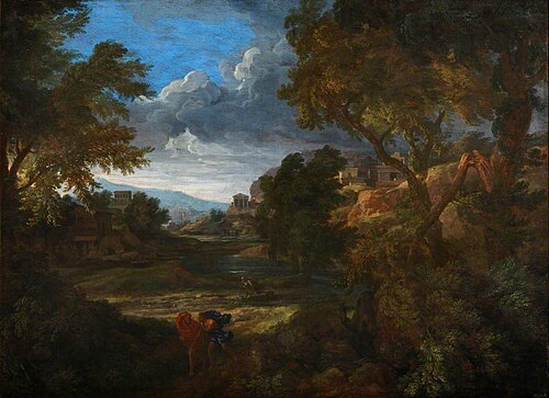 Valley Landscape with a Tempest, , Gaspard Dughet