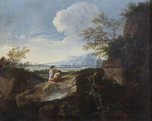Boys Waiting, , Gaspard Dughet