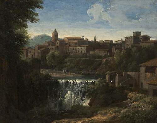 View of Tivoli, , Gaspard Dughet