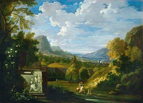 Landscape with Figures, , Gaspard Dughet