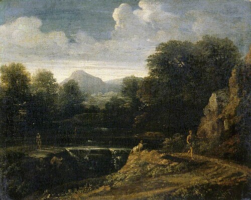 Campagna Landscape, , Gaspard Dughet