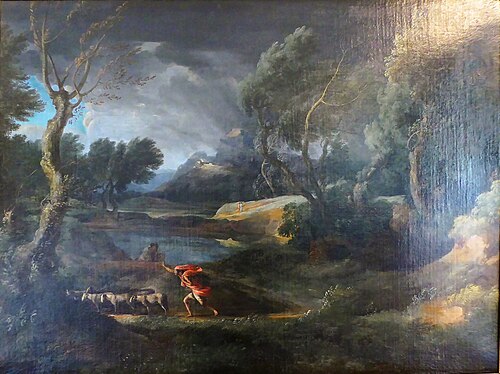 Paysage d'orage, 1700, Gaspard Dughet