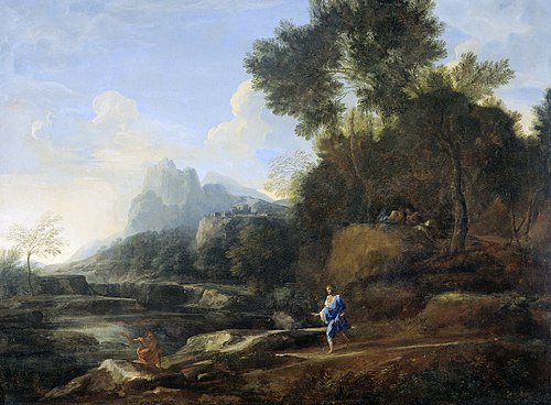 Paysage italien, 1639, Gaspard Dughet