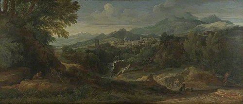 Tivoli (?), 1670, Gaspard Dughet
