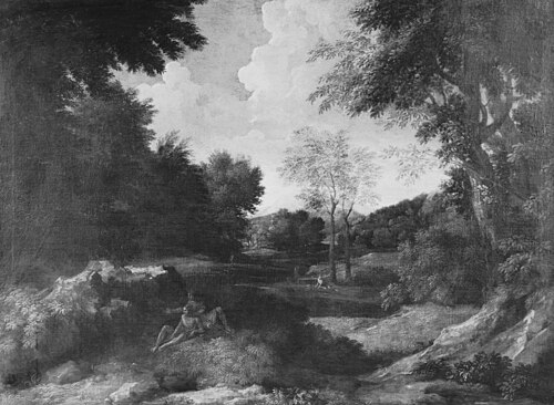 Landscape with Figures, 1657, Gaspard Dughet