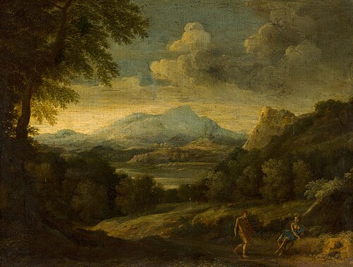 Mountainous Landscape, 1650, Gaspard Dughet