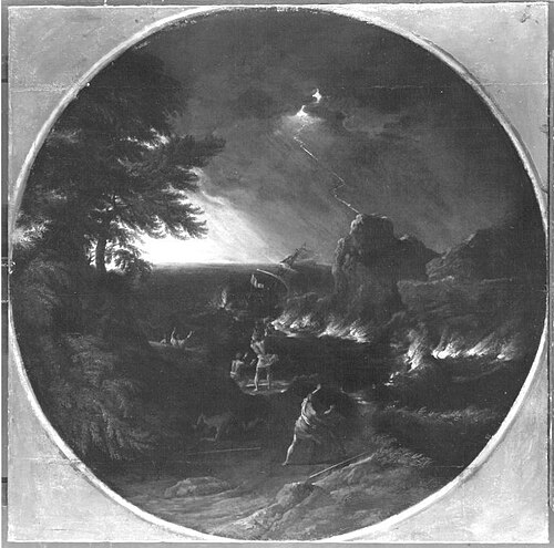 Ein Seesturm (zugeschrieben), 1645, Gaspard Dughet
