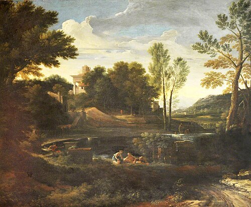 A Classical Landscape, 1655, Gaspard Dughet